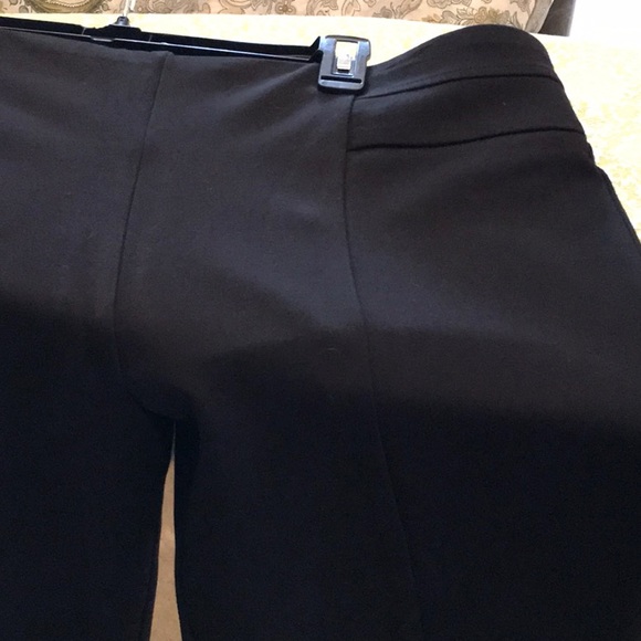 NWT New Direction black pants with design seams. - Picture 2 of 5